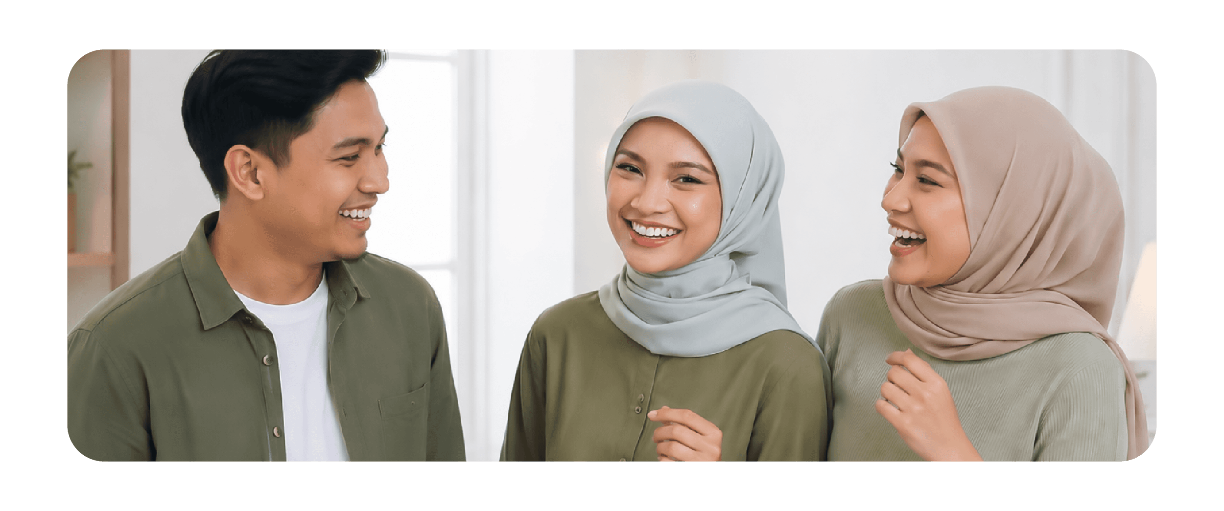 Keluarga Aafiyat yang gembira dan sihat