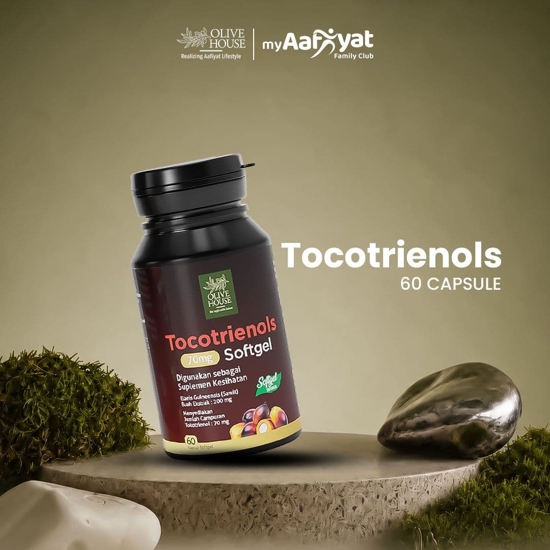 Tocotrienols 70mg Softgel (60 Capsule)