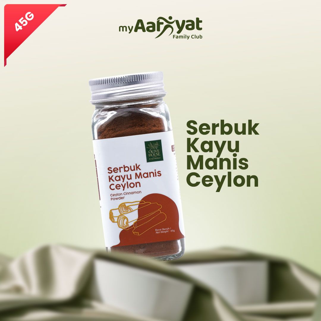 Serbuk Kayu Manis Ceylon (45g)